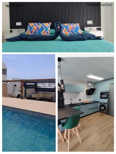 Vera Beach Apartment | ÁTICO TERESA BORA PALM, PISCINA PRIVADA CLIMATIZABLE 250m playa