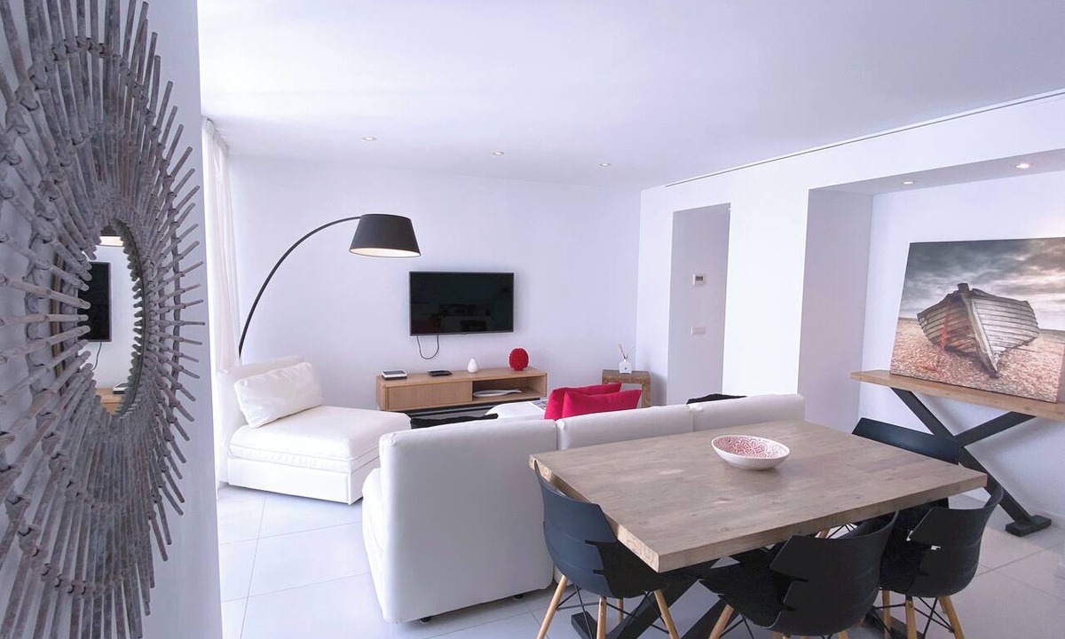 Talamanca Apartment | 2-Bedroom Pool View Apartment at Rouge Marina Botafoc, Ibiza