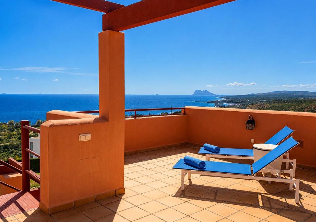 Manilva Apartment | 2086-Amazing penthouse with sea view solarium