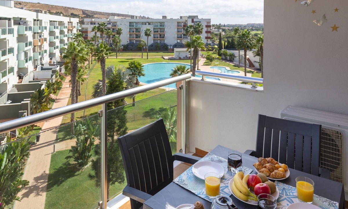 Almerimar Apartment | AlmeriaSuite Palm Beach Golf & Pool 2306