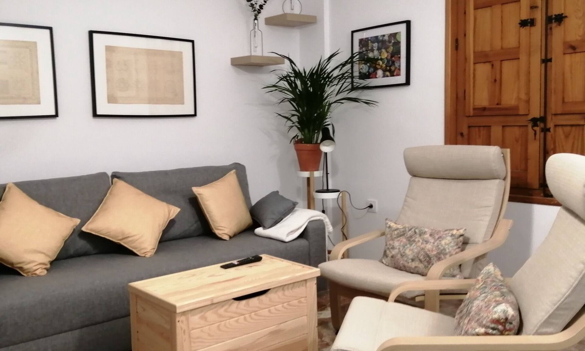 Distrito Centro Apartment | Apartment 'Apartamento Planta Baja' with Shared Terrace, Wi-Fi and Air Conditioning
