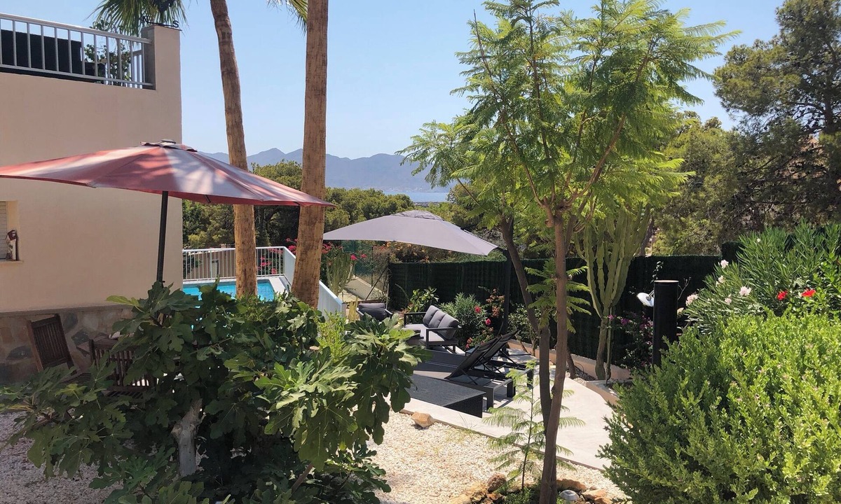 Isla Plana Apartment | Apartment with private pool and 120m² of terraces. Quiet, close to beaches.