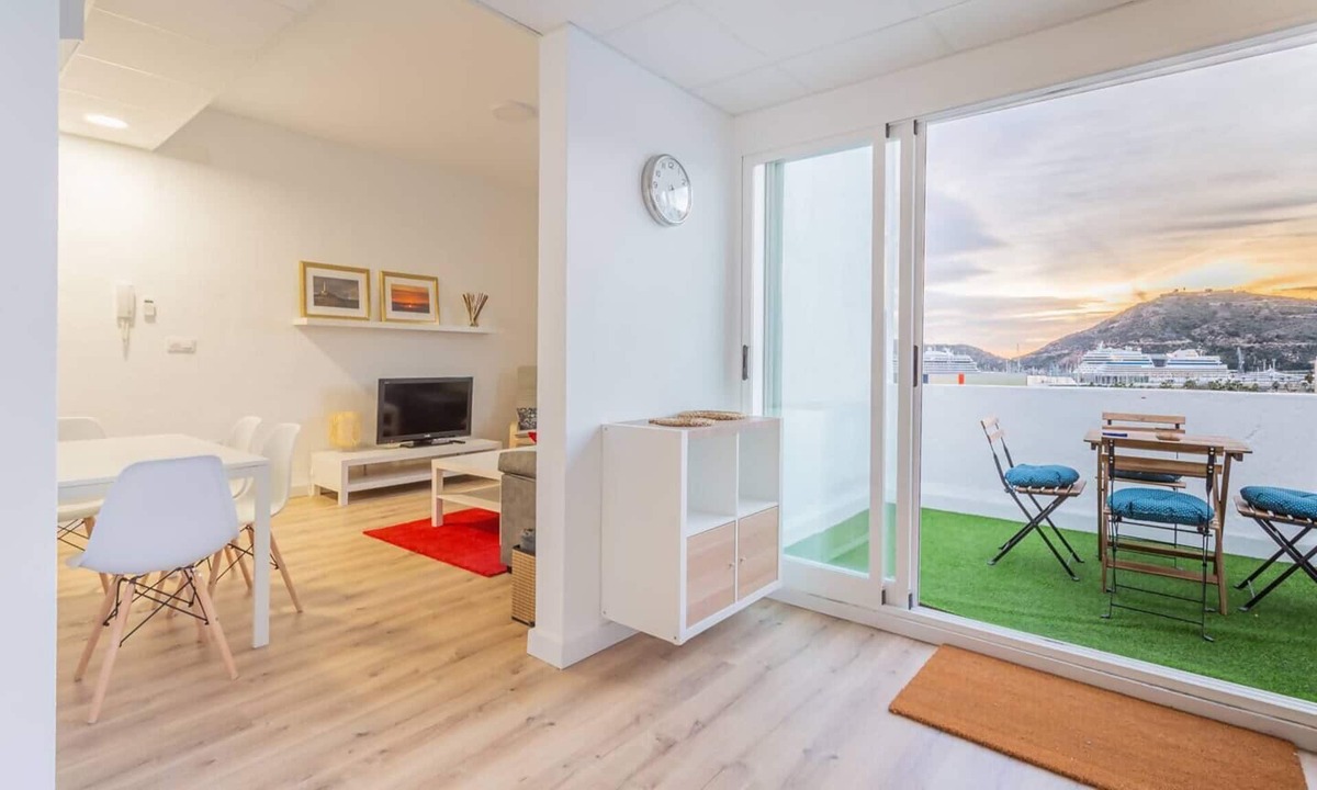 Santa Lucia Apartment | Brand new penthouse with port views, wifi and parking