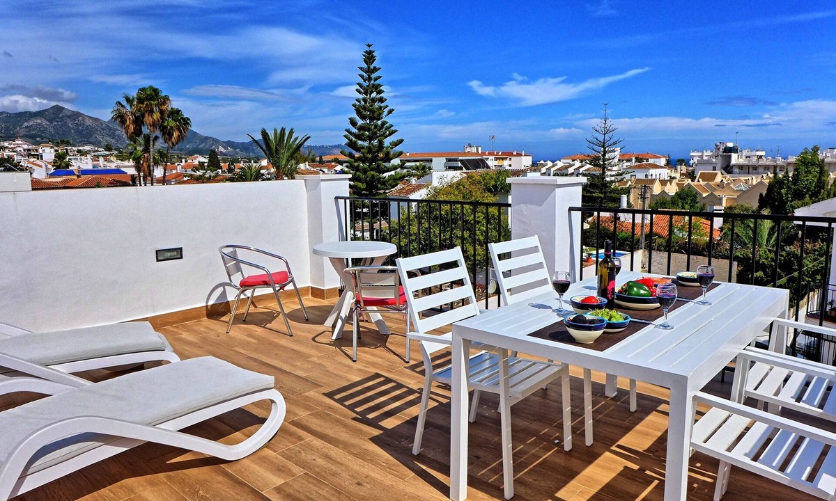 Nerja City Centre House | Casa Anduez 3 Bedroom House With Private Garden In Nerja Town Centre