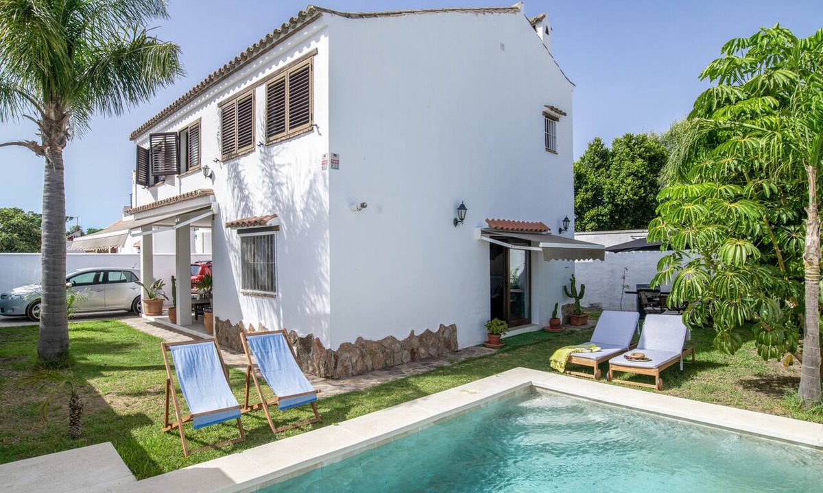 El Palmar House | Casa Blanca: Private Pool, Terrace & Wi-Fi by El Palmar Beach, Vejer de la Frontera