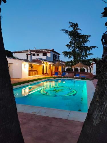Villanueva del Rosario Villa | Cortijo Los Arcos - Lujo rural con piscina y vistas espectaculares en Málaga