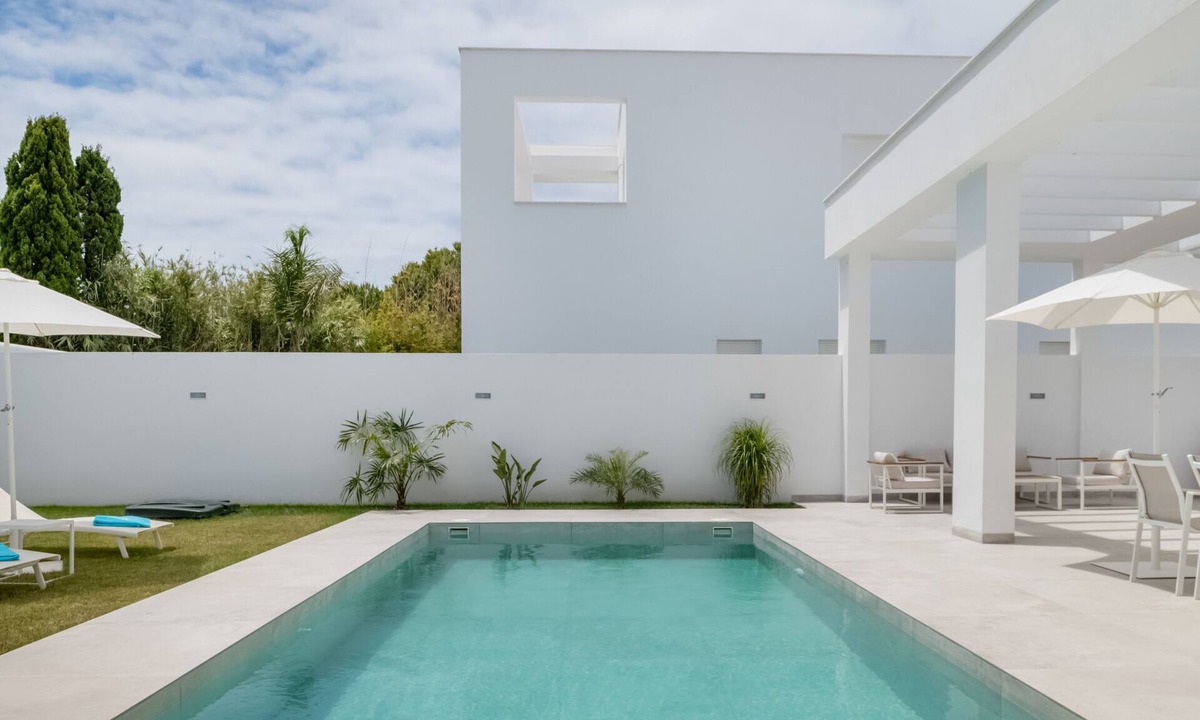 Poblado Sancti Petri Villa | Elena Sea Villa with Private Pool, Wi-Fi, and Air Conditioning