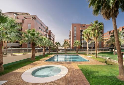 Figares Apartment | EMIR 5B Terraza Piscina y Parking incluido