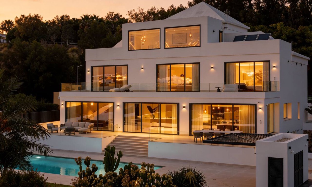 Benalmadena Villa | Exclusive Luxury Villa Casa Blanca: Private Pool & Stunning Ocean Views