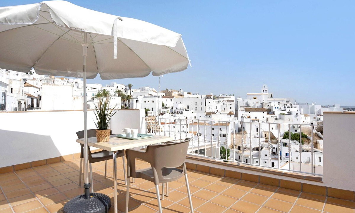 San Ambrosio Apartment | Holiday Apartment '"La Fuente" with Mountain View, Private Terrace & A/C