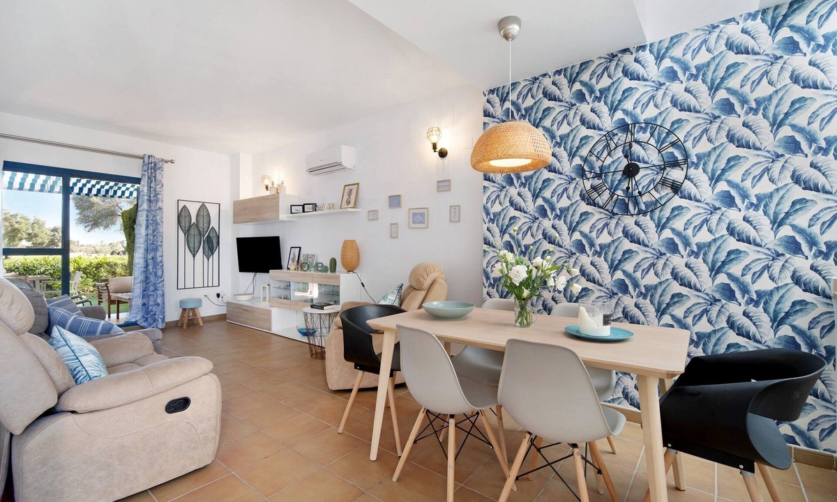 Rota House | Holiday Home 'Casa En Costa Ballena' with Shared Pool, Private Terrace and Air Conditioning
