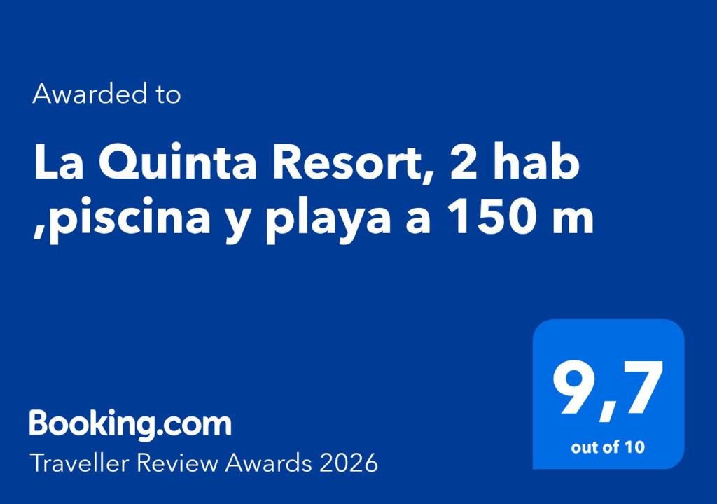 Benalmadena Costa Apartment | Holidays & Home La Quinta Resort, 2 hab ,piscina y playa a 150 m
