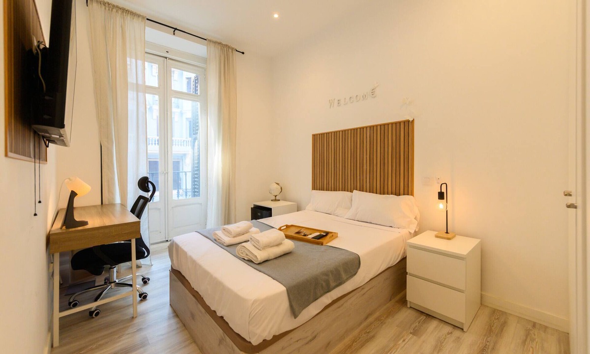 Centro Bed & Breakfast | Los Ángeles: room with comfort and shared areas Gran Vía-Madrid