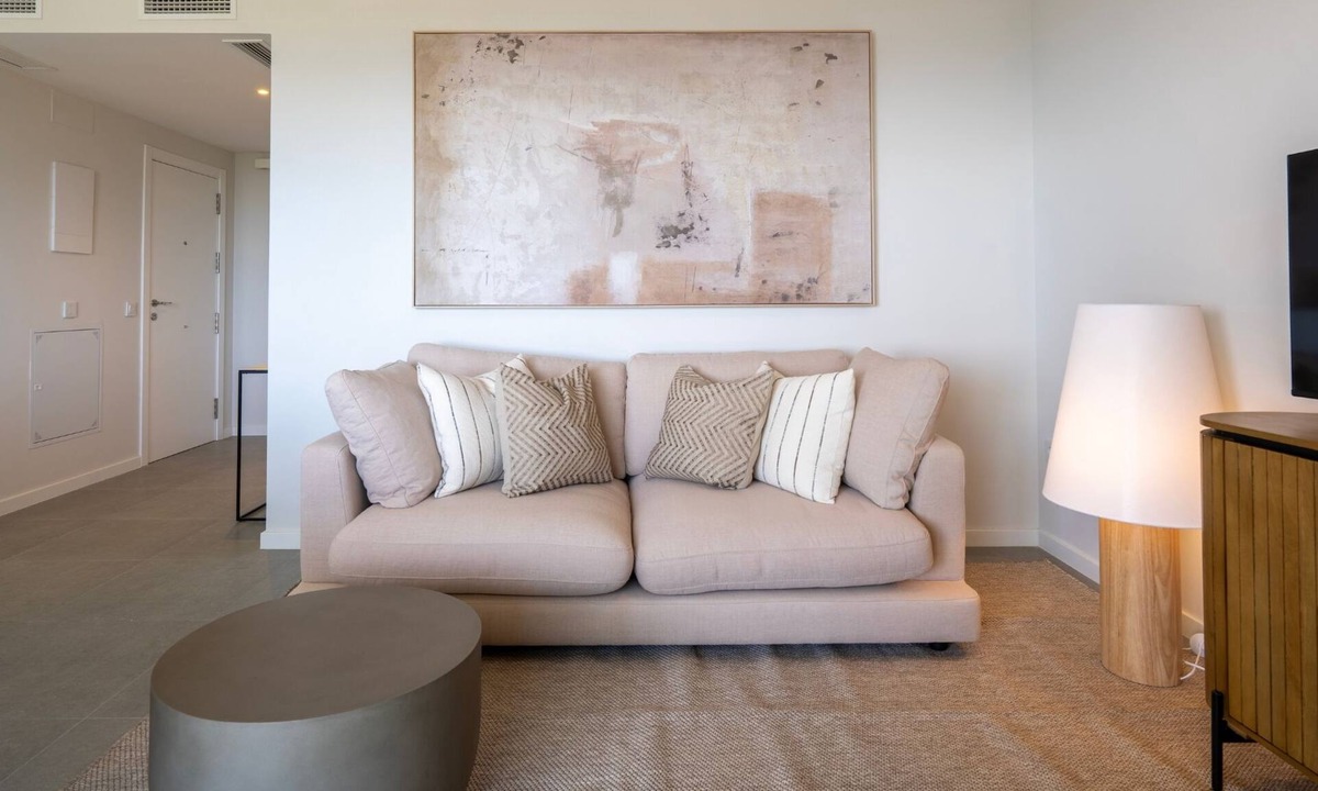 Rincon de la Victoria Apartment | Modern Costa Living: Sleek Three-Bedroom Apartment with Shared Pool & Fitness Center