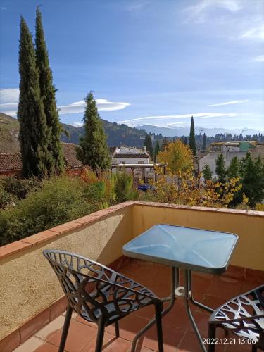 Albaicin Ski Chalet | Nasrid Generalife - Carmen con patio ajardinado y vistas panorámicas
