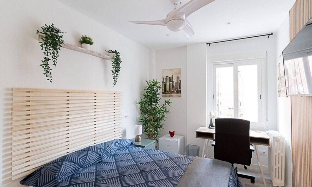 Cotos Bed & Breakfast | New York: room with comfort, convenience and shared areas Chamartín - Mauricio Legendre
