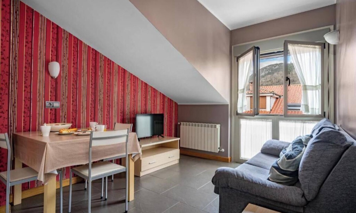 Cangas de Onis Apartment | Penthouse in Apartamentos Spa Cueto with views to Cangas de Onís