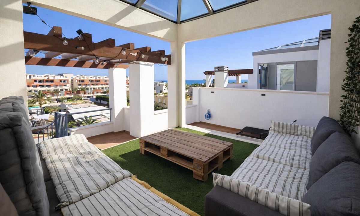 Puerto Rey Apartment | Penthouse with sea view Solarium and private Parking