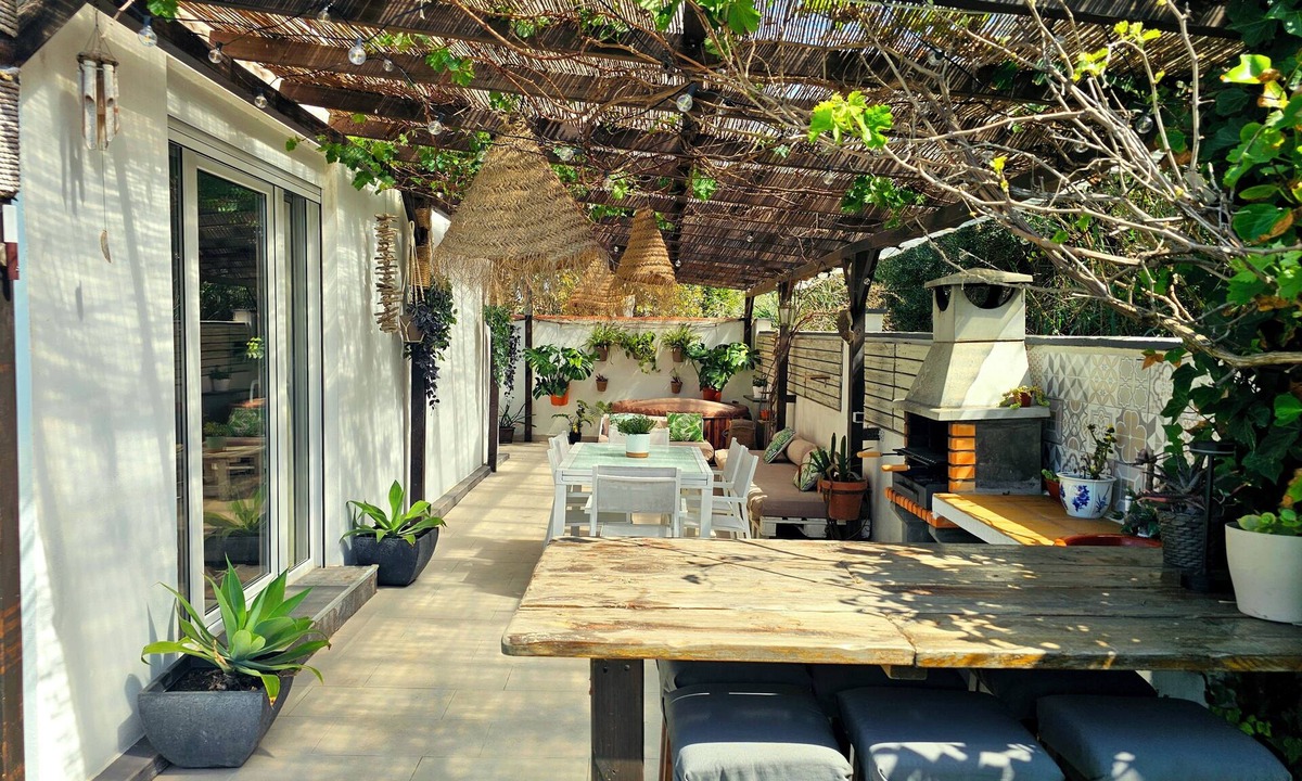 El Palmar Ski Chalet | Quiet house directly on El Palmar beach - private path to the sea