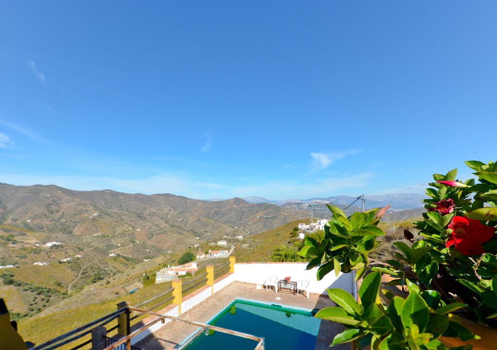 El Borge House | Rustic Home In Tranquil Mountains with Pool, Terrace, Balcony & Wi-Fi; Parking Available, Pets Allowed