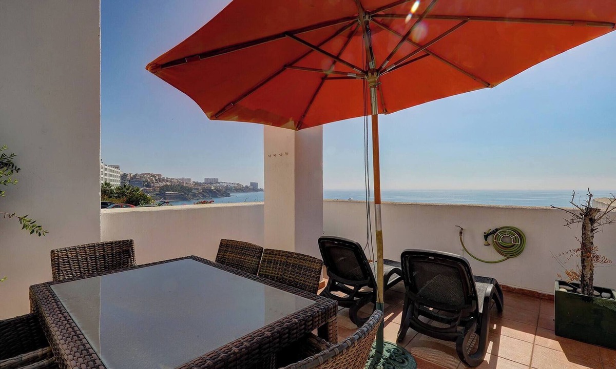 Benalmadena Costa Apartment | Sea Views Beachfront Apt, Large Private Terrace