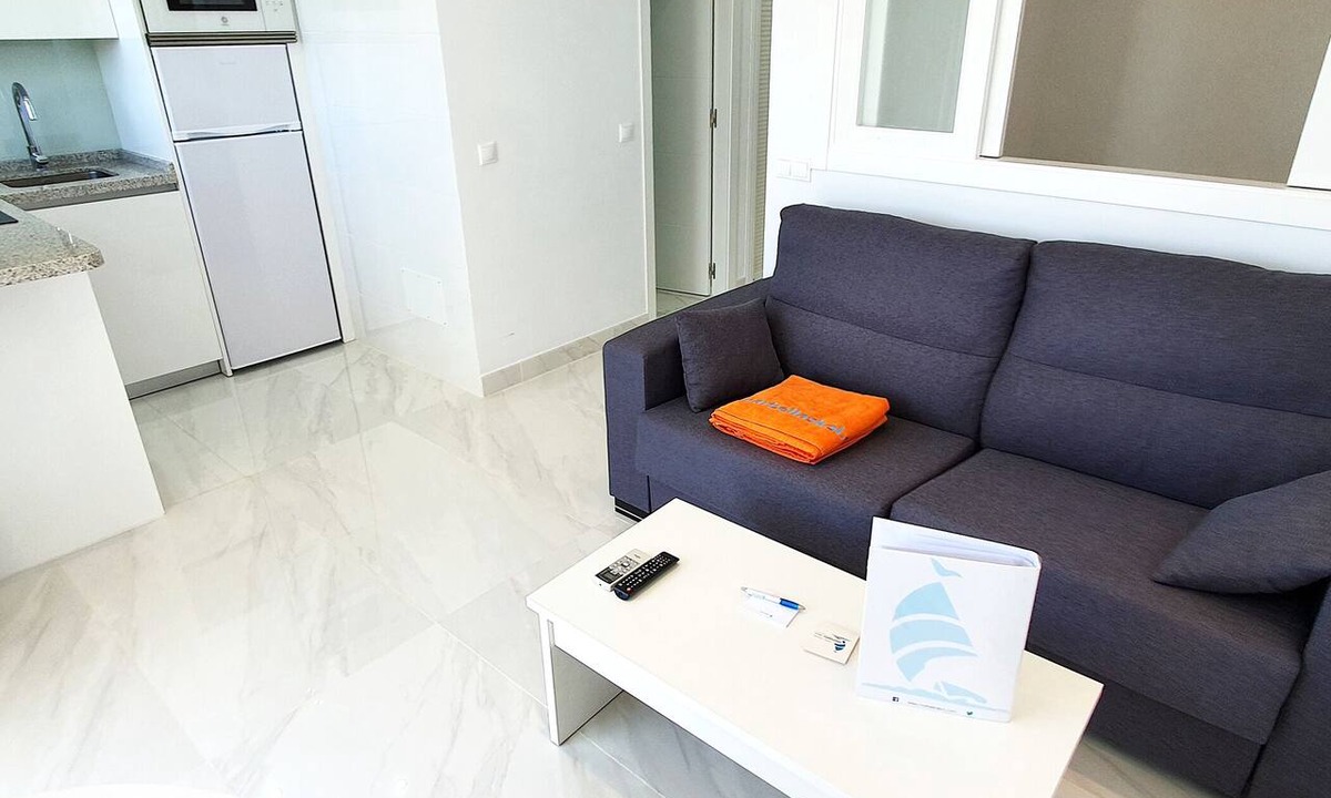 Marbella Seafront Promenade Apartment | Skol 521 - Fantastic Beachfront Studio Holiday Home