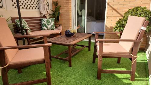 Aguadulce House | Suite privada con terraza chill out