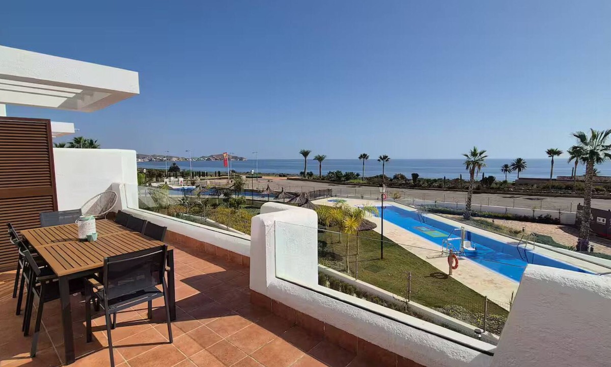 Mar de Pulpi Apartment | Sun-Drenched Luxury: The Ultimate Mediterranean Beachfront Escape