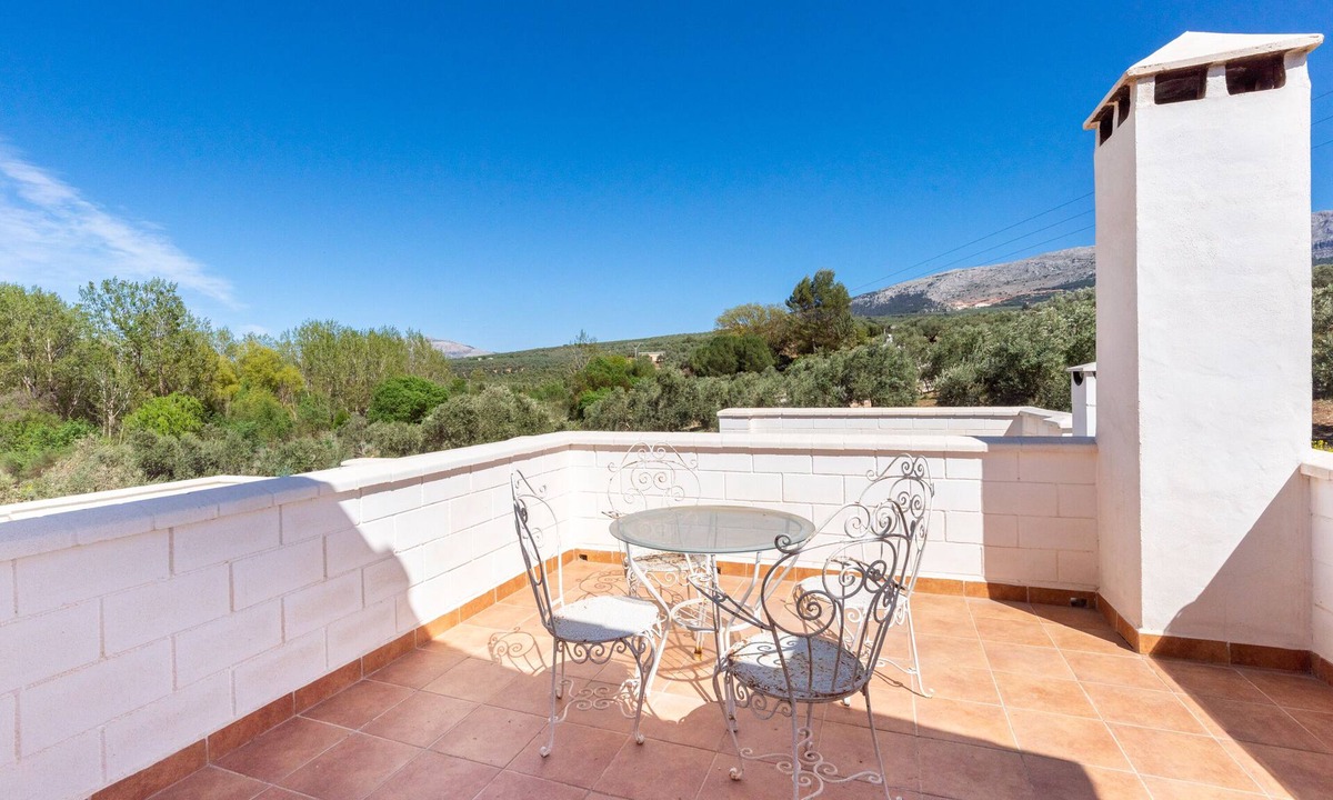 Villanueva del Rosario House | Vacation Home "Villa Hache" with Mountain View, 2 Private Terraces & Wi-Fi
