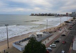 Apt Beira Mar. Luxury, C / 3 qtos C / 1suites, C / 2gar. Full view in guarapari