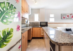 Holiday Apartment Benalmadena Costa by the Beach with Shared Pool & Wi-Fi