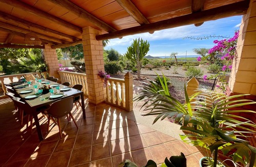 Aguilas Villa | 5mn Beach, Swimming pool, Sea view, Exotic garden, Air-conditioned, Ideal for families.