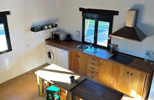 Arahal Ski Chalet | Alba cottages (Ciprés cottage) with private swimming pool.