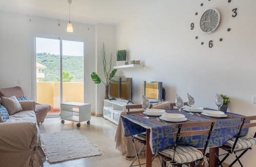 Puerto de la Duquesa Apartment | Alboran Hills 2263 Pool & Sea View