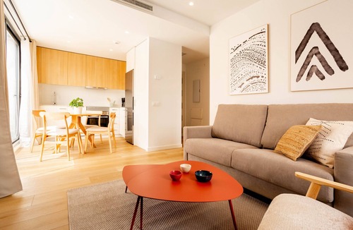 Ciudad Lineal Apartment | Alcala Terrace XVI apartament in Madrid