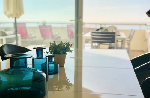 Buenas Noches Apartment | Amazing Penthouse Beach front. 20 mts from the sea. Large terrace,amazing views