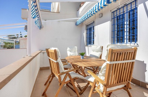 El Puerto de Santa Maria Apartment | Apartment 'La Terracita De Candi El Puerto' with Sea View, Wi-Fi and Air Conditioning