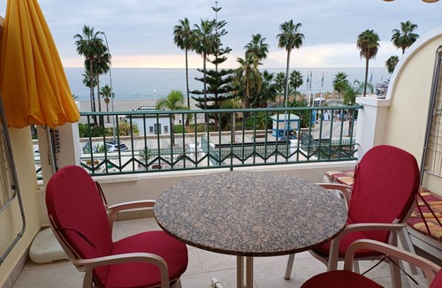 Nerja Apartment | Apartment 2E front row, Air Condition, WLAN, Balcony sea view, Playa Burriana