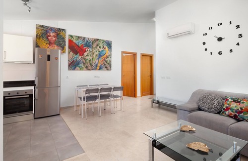 Caleta de Velez Apartment | Apartment 'Apartamento Baviera Golf 002' with Sea View, Pool and Private Terrace