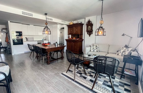 Los Llanos Apartment | Apartment 'Atico Bremadito' Near the Beach with Sea View and Outdoor Pool