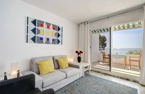 New Golden Mile Apartment | Apartment "Boulevard 205" with Sea View, Pool, Balcony, Terrace & Garden