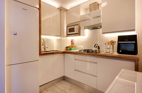 Chipiona Apartment | Apartment “Chipiona, Cruz del Mar 1st Line” with Sea Views, Terrace, Parking & Wi-Fi