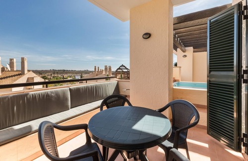 Fuente Alamo de Murcia Apartment | Apartment 'El Oasis Martinica 4 2 B' with Mountain View, Wi-Fi and Air Conditioning