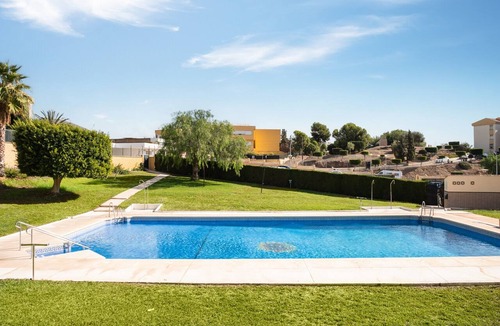 Rincon de la Victoria Apartment | Apartment 'Gran Sol Pool and Sea Views' with Sea Views and Air Conditioning