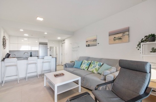 Ayamonte Apartment | Apartment 'Los Flamencos' with Sea View, Wi-Fi and Air Conditioning
