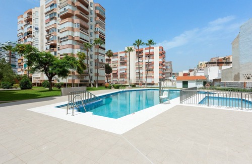 Torre del Mar Apartment | Apartment 'Lucía' with Shared Pool, Wi-Fi and Air Conditioning