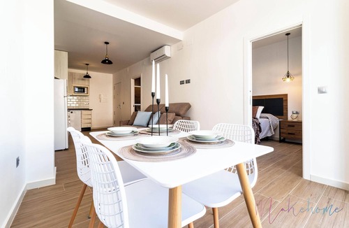 Costa Occidental Apartment | Apartment 'Luxury Doña Bella 1d' with Shared Pool, Wi-Fi and Air Conditioning