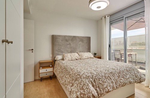Los Llanos Apartment | Apartment "Sunrise Duna Beach" close to the Beach with Sea View