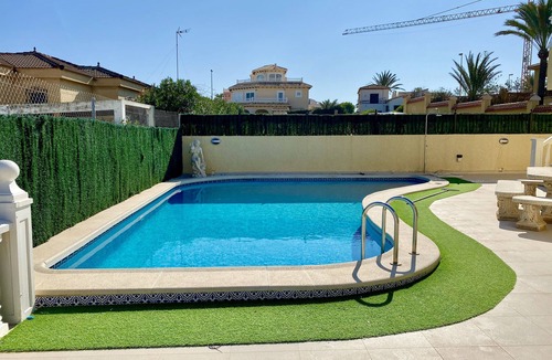 La Zenia Villa | Beach villa with private pool on ocean front Air con WIFI La Zenia beach