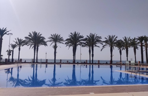 Algarrobo Apartment | Beautiful apartment in Algarrobo Costa. Panoramic view of the sea. Pool, tennis.